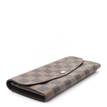Louis Vuitton Damier Ebene Emilie Wallet 4 of 6