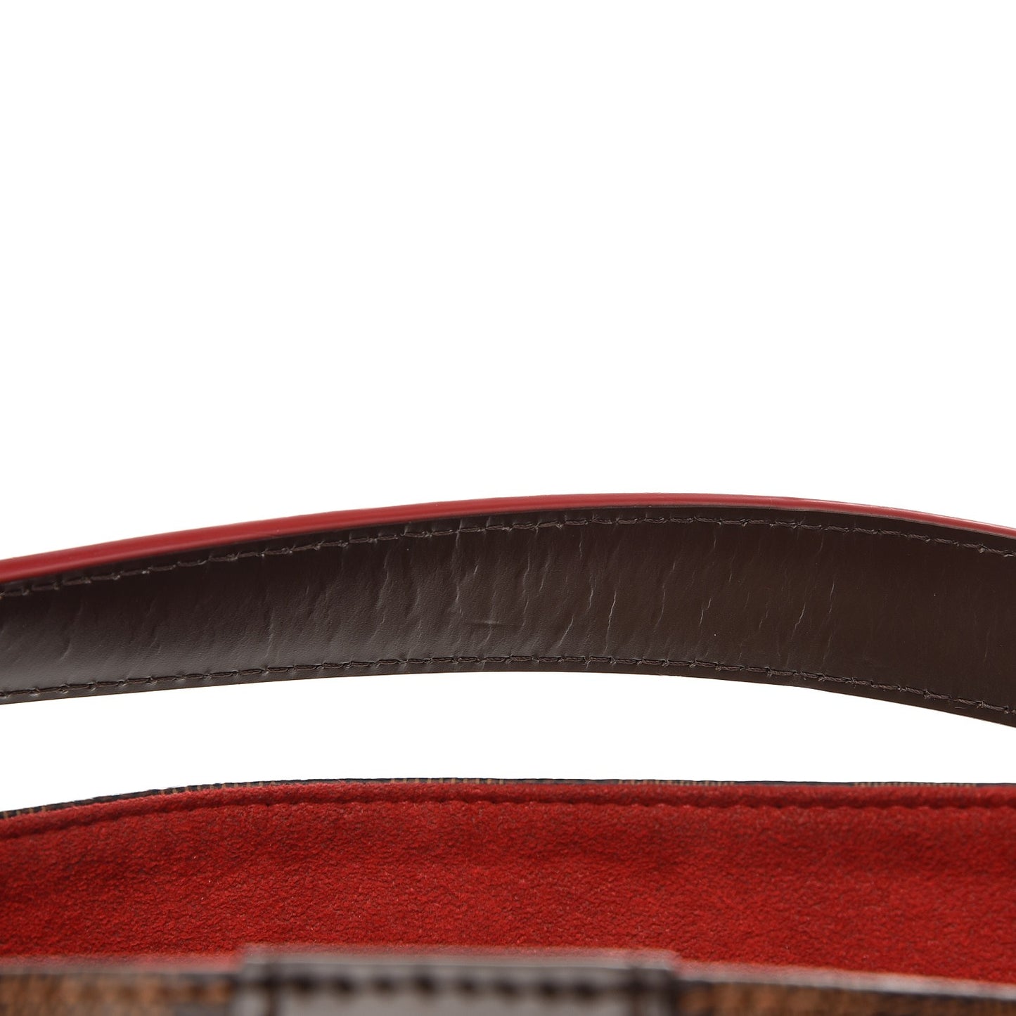 Damier Ebene Caissa Hobo Cherry