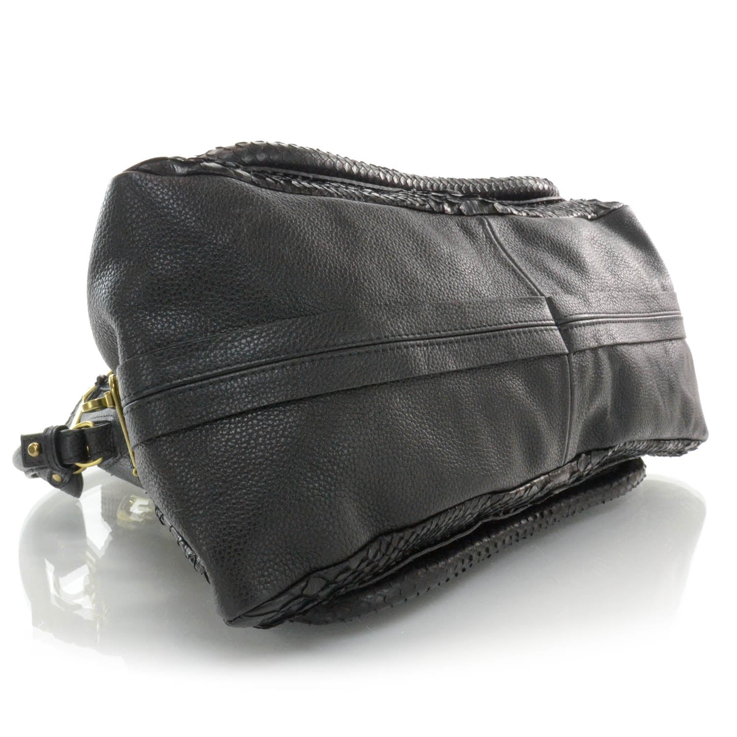 Chloe Python Medium Paraty Black 4 of 8
