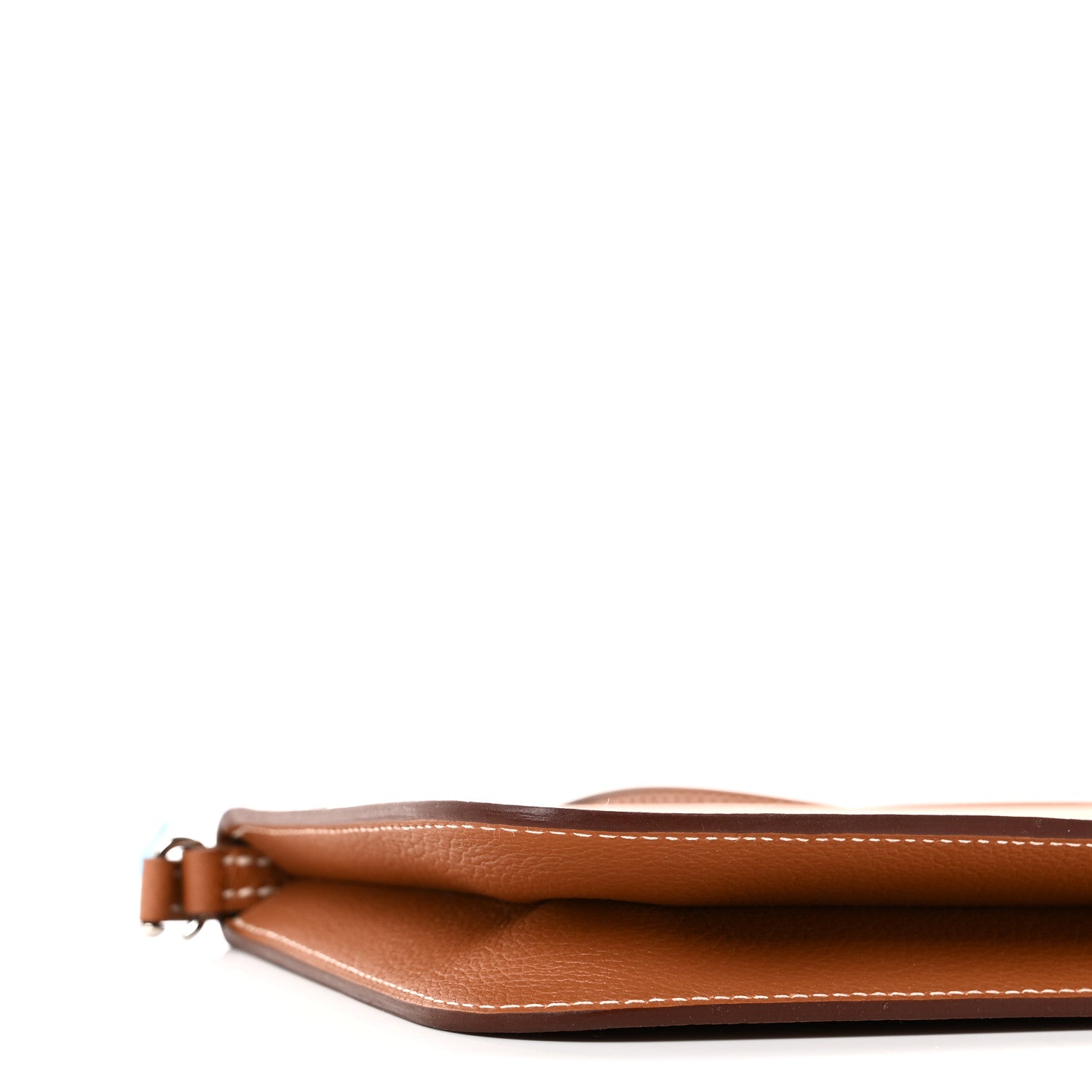 Hermes Evercolor Chaine d'Ancre Zipengo Pochette To Go Gold 7 of 9