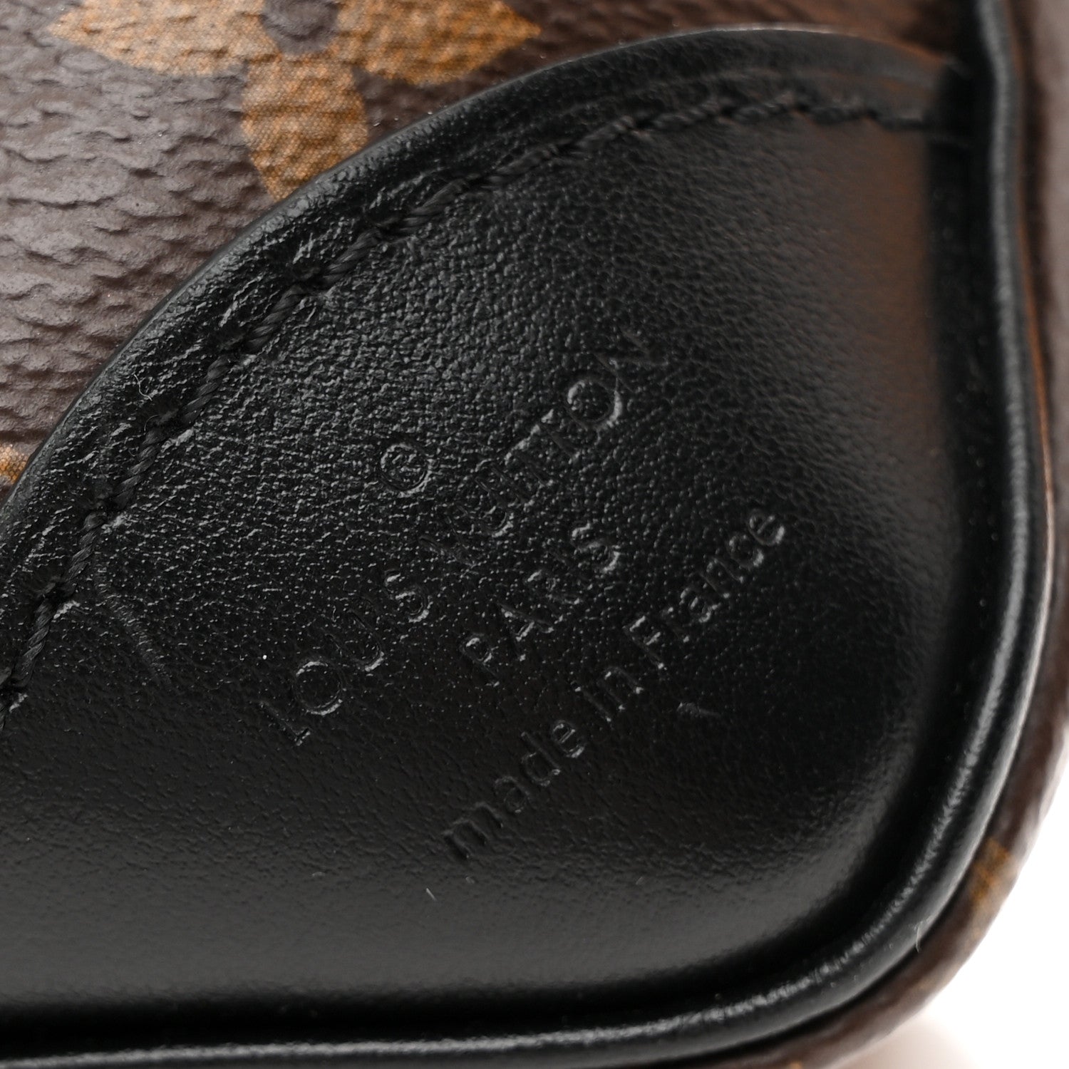 Louis Vuitton Monogram Odeon PM Black 6 of 10