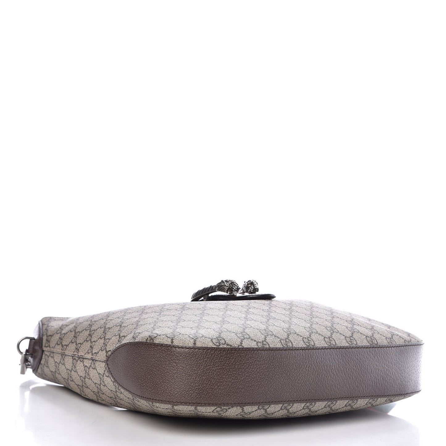 GG Supreme Monogram Web Medium Dionysus Hobo Brown