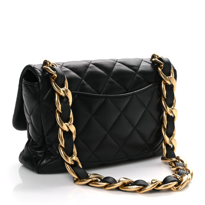 Chanel Lambskin Quilted Large Funky Town Flap Black 3 of 10