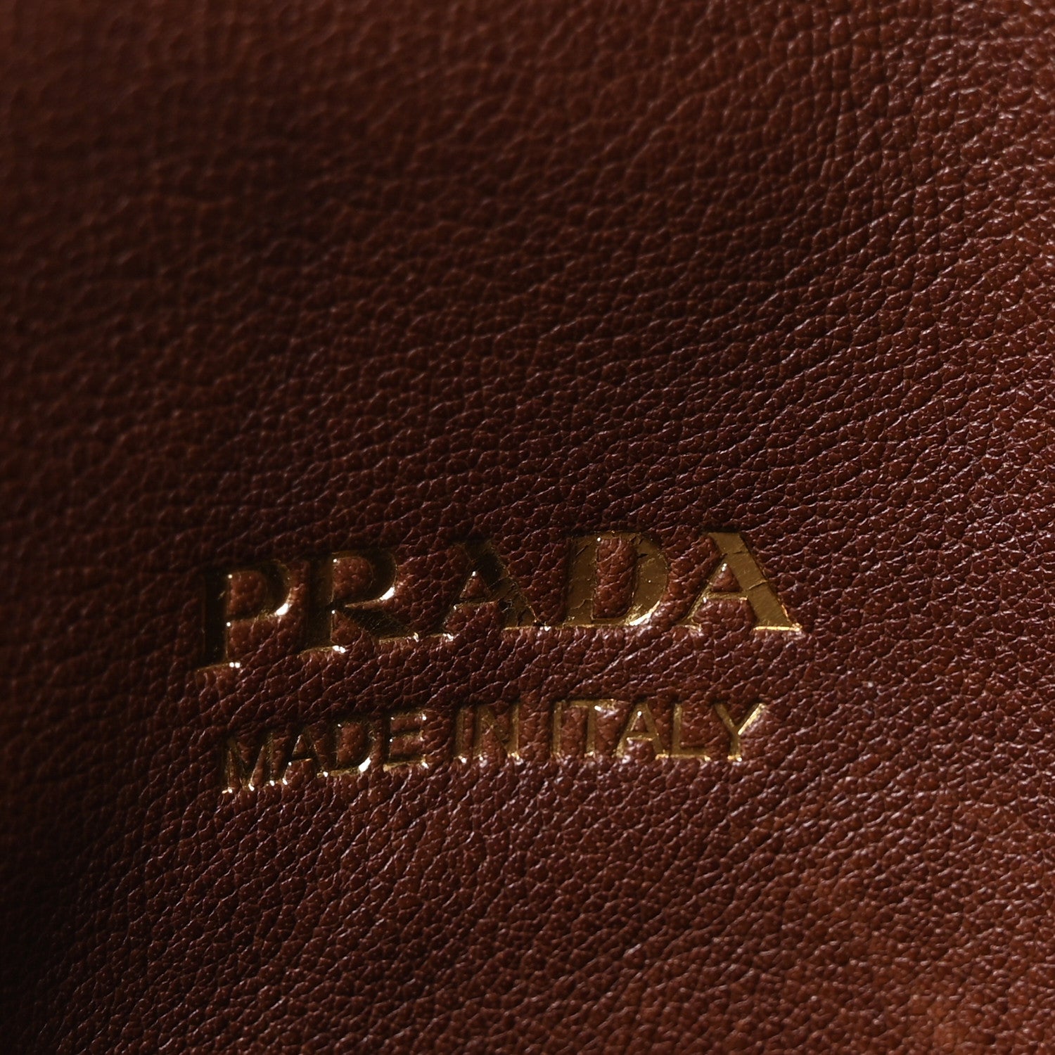 Prada Buffalo Large Signet Tote Cocoa 6 of 9