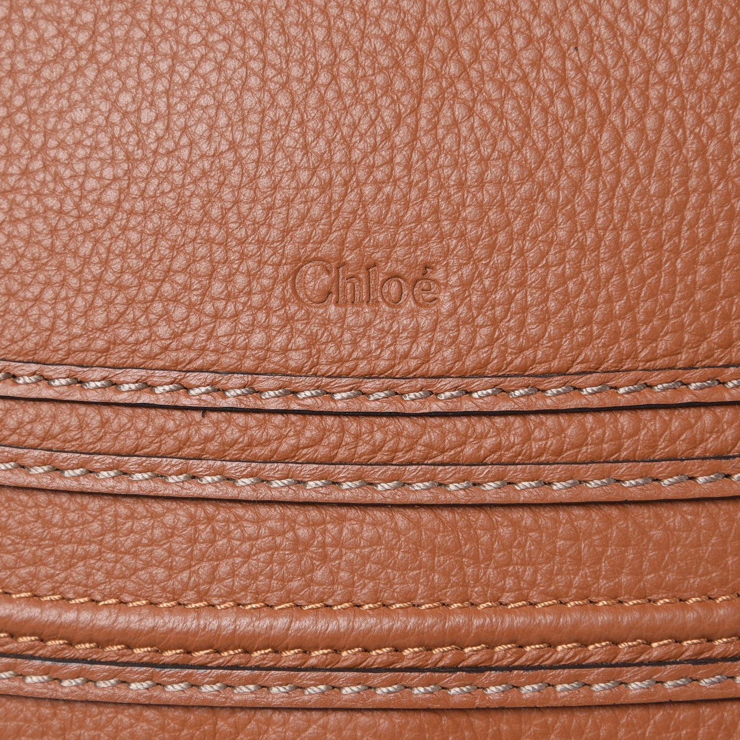 Calfskin Medium Marcie Satchel Tan