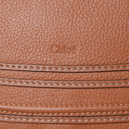 Chloe Calfskin Medium Marcie Satchel Tan 8 of 8