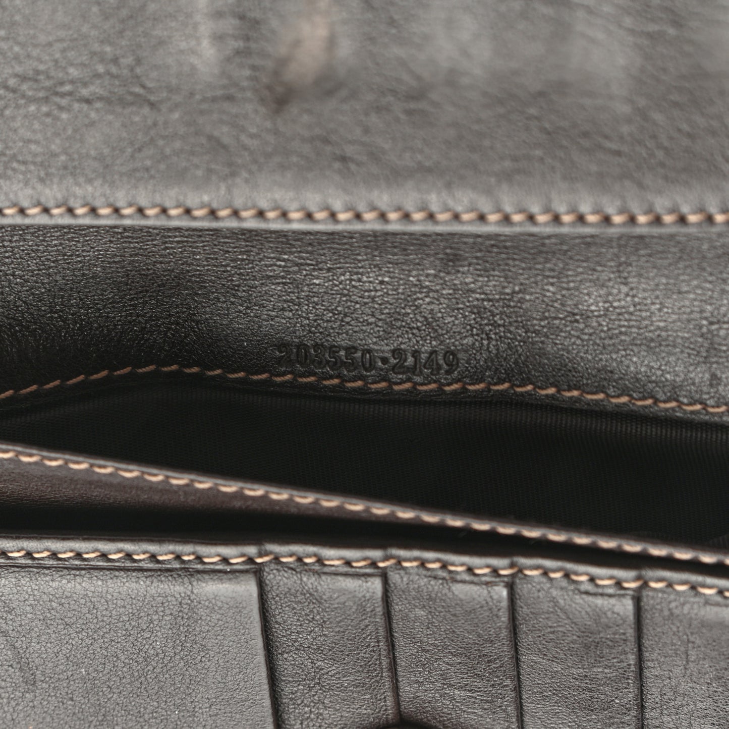 Monogram Heart Continental Wallet Dark Brown
