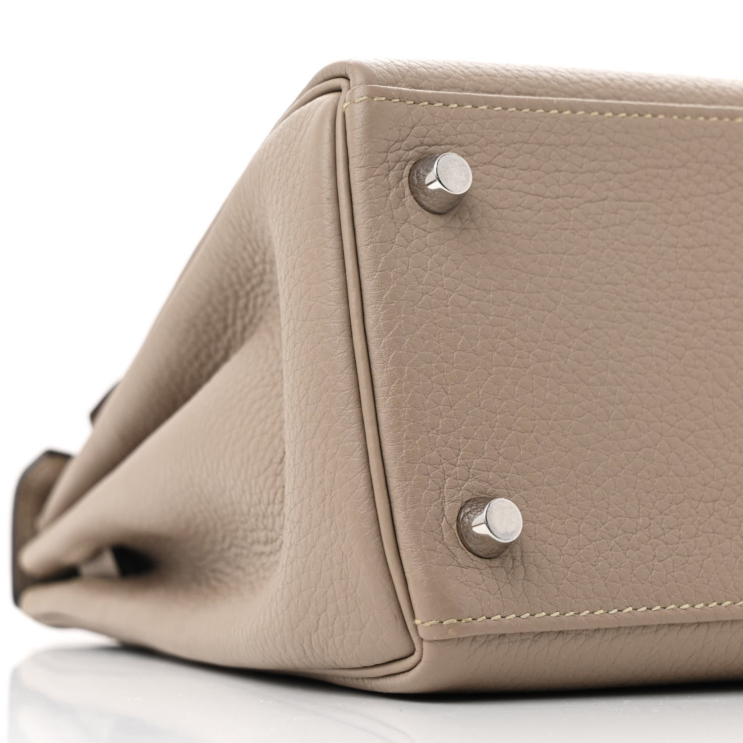 Hermes Togo Kelly Retourne 28 Gris Tourterelle 9 of 11