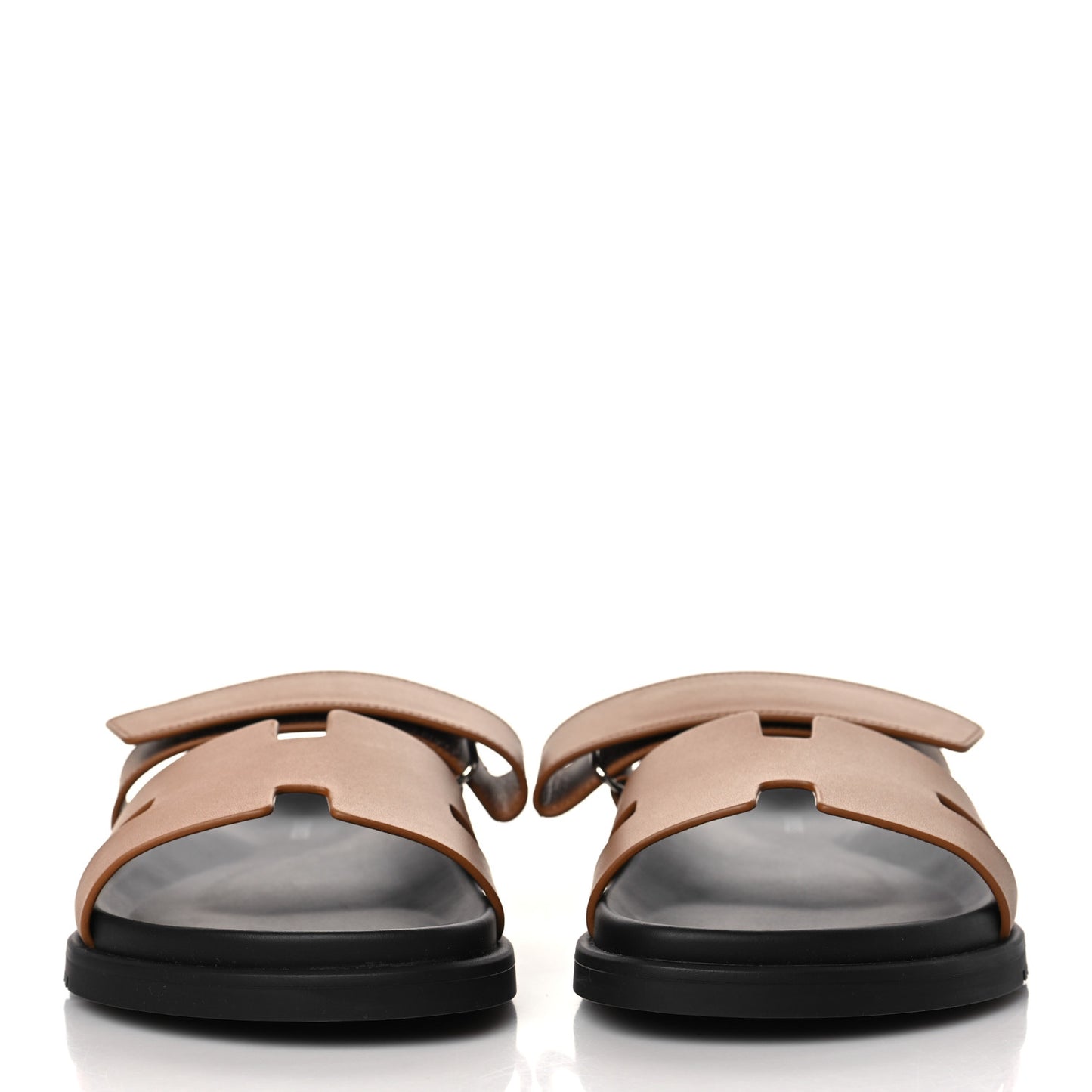 Calfskin Mens Chypre Sandals 42.5 Gold