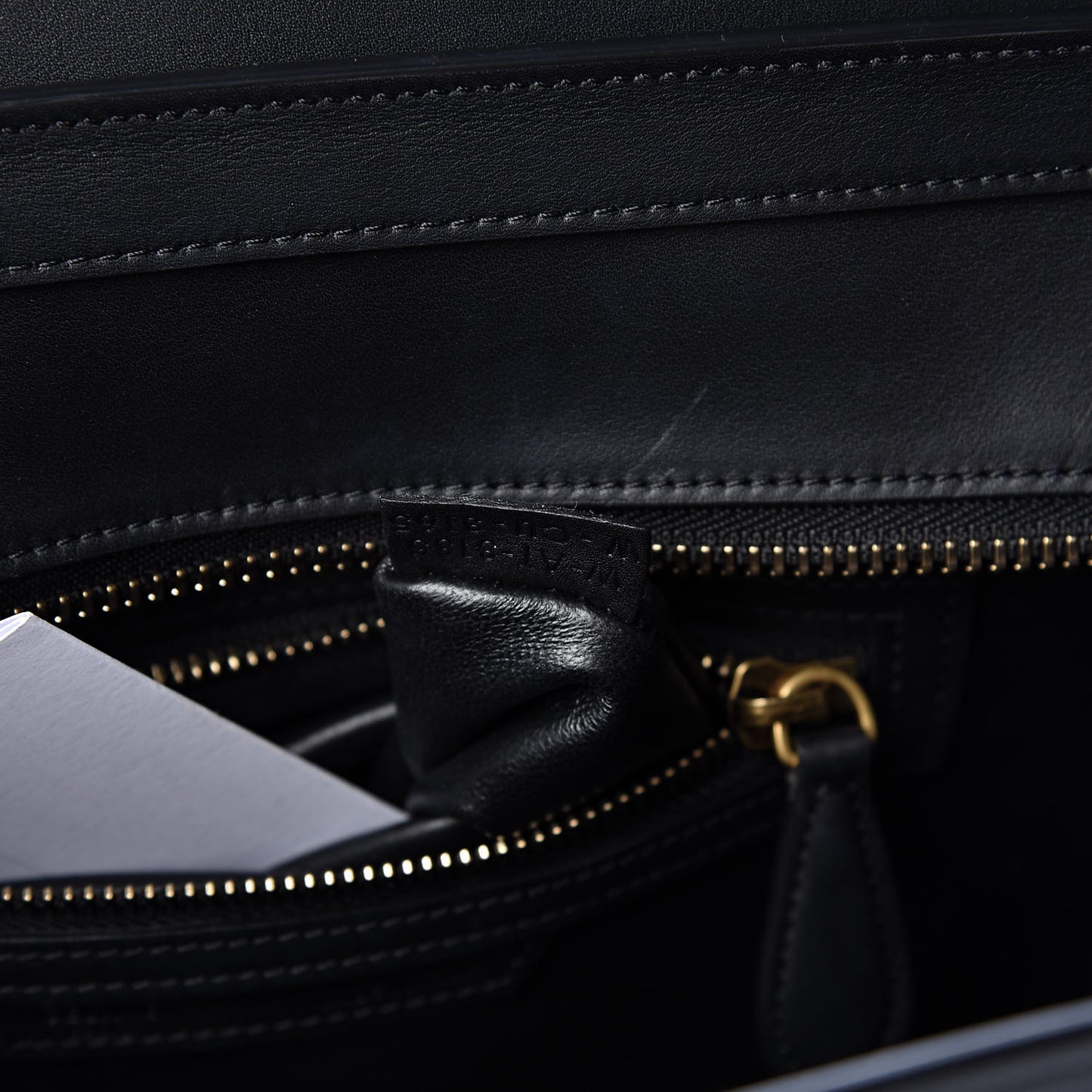 Smooth Calfskin Micro Luggage Black