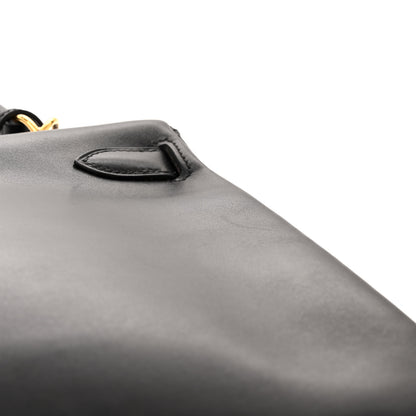 Hermes Box Kelly Retourne 28 Black 14 of 14