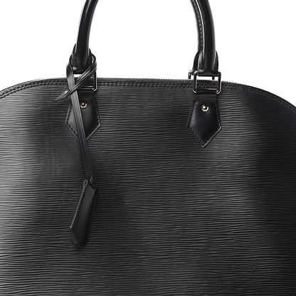 Louis Vuitton Epi Alma GM Black 6 of 8