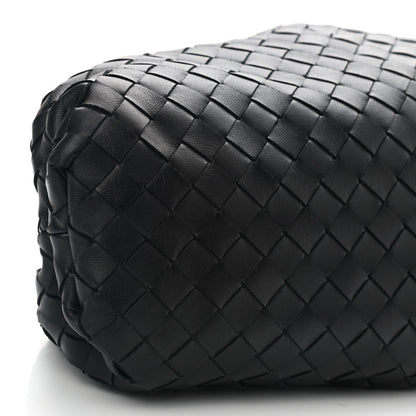 Bottega Veneta Nappa Maxi Intreccio The Pouch Oversized Clutch Black 10 of 11