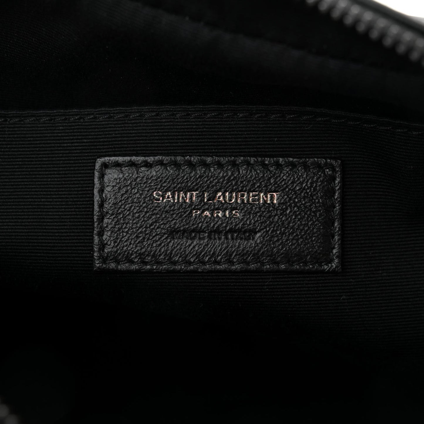 Calfskin Matelasse Monogram Monochrome Lou Camera Bag Black