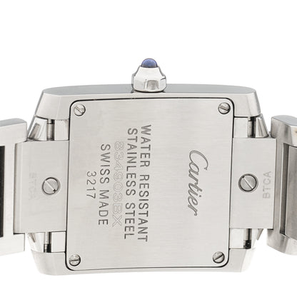 Cartier Stainless Steel 20mm Tank Francaise Quartz Watch 4 of 5