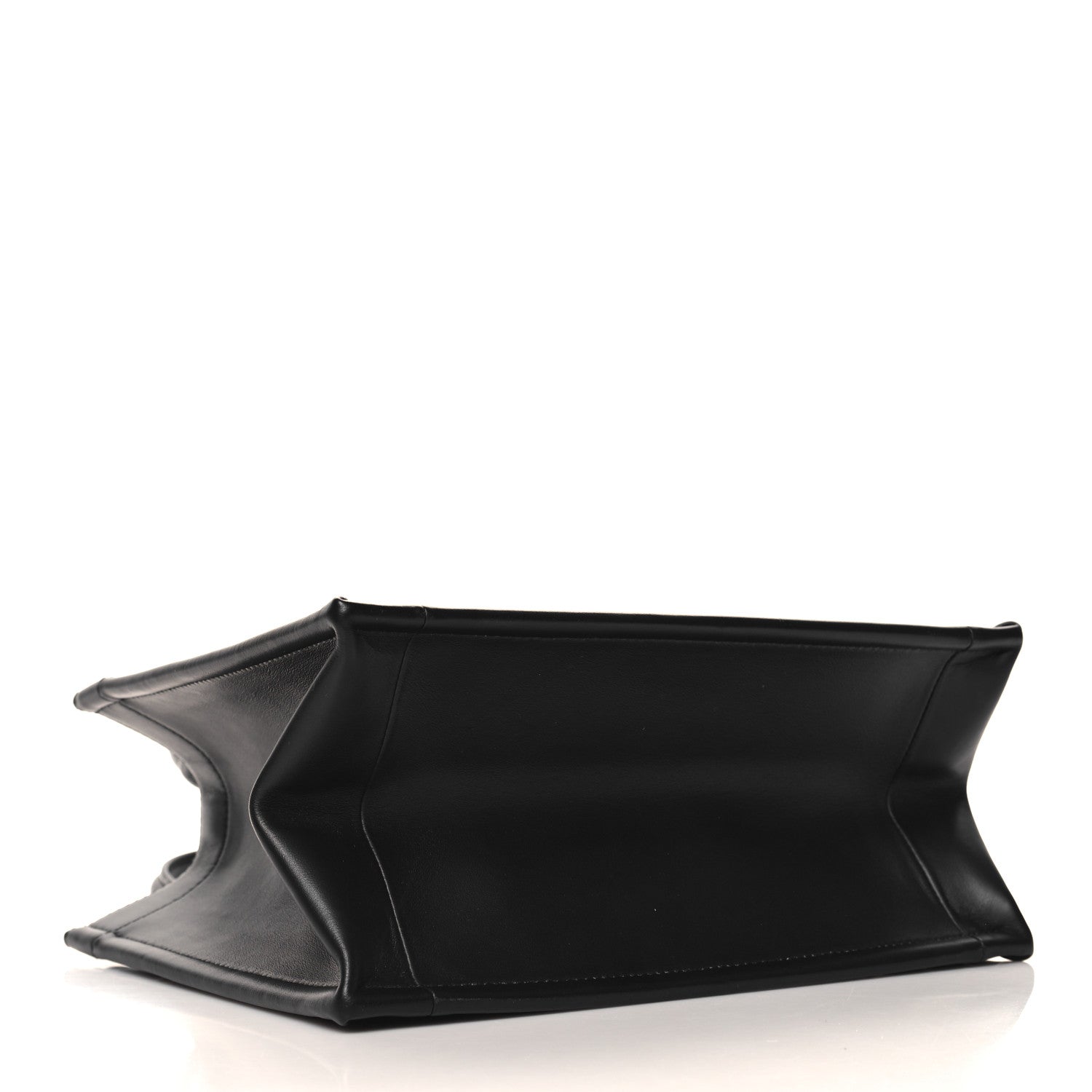 Christian Dior Calfskin Macro Cannage Small Book Tote Black 4 of 10