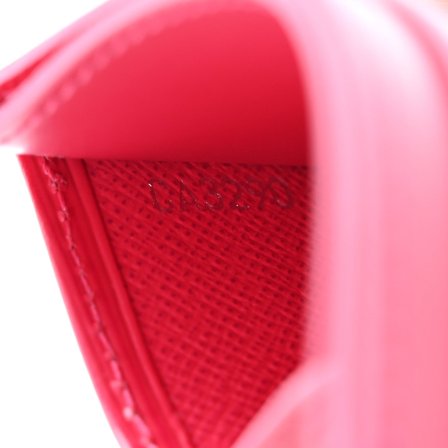 Epi Card Holder Pivoine