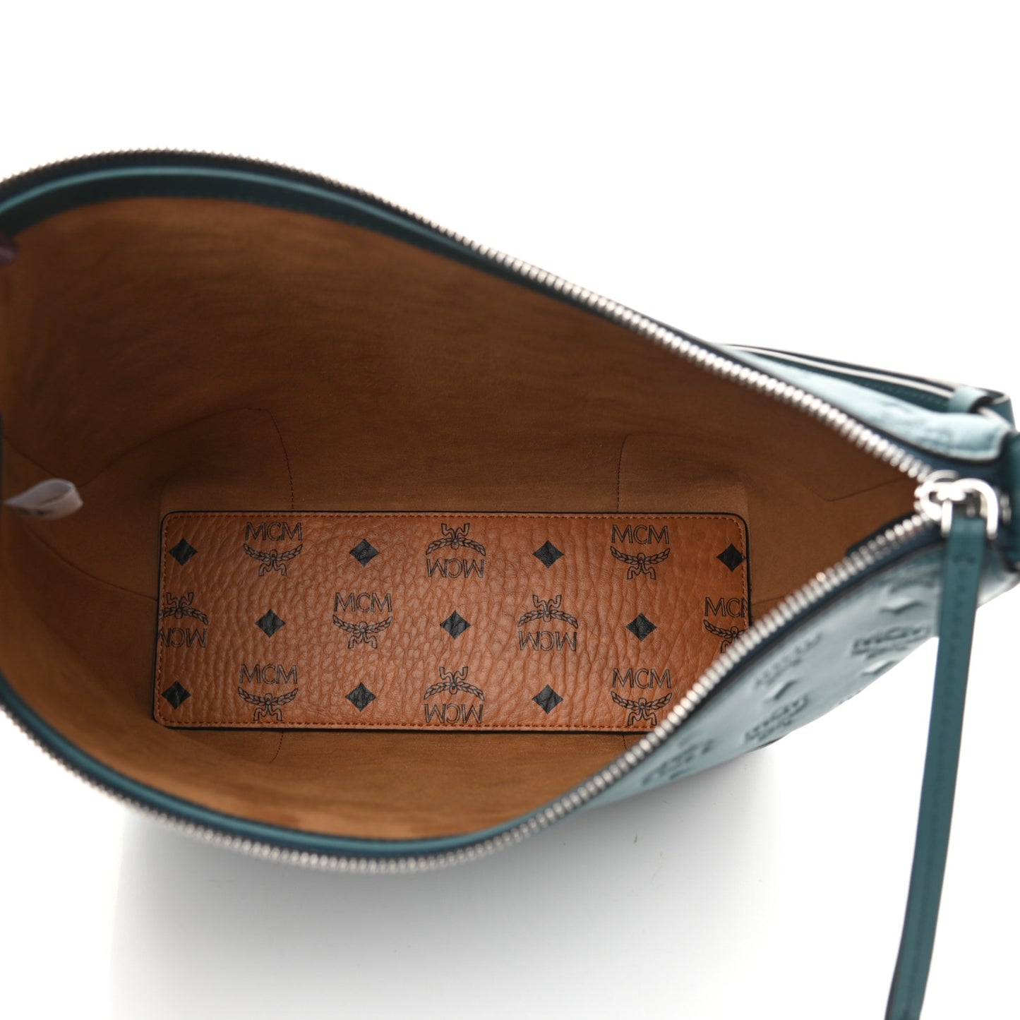 Calfskin Ottomar Monogram Medium Klara Hobo Blue