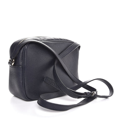 Gucci Pebbled Calfskin Small Soho Disco Bag Blue 3 of 7