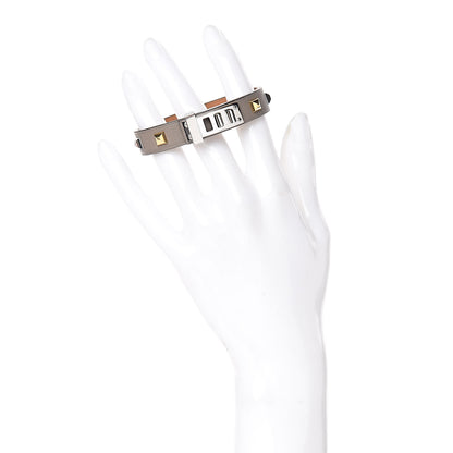 Hermes Swift Mini Dog Clous Carres Bracelet T2 Gris Asphalte 2 of 6