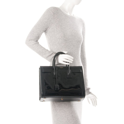 Saint Laurent Patent Small Sac de Jour Black 2 of 6