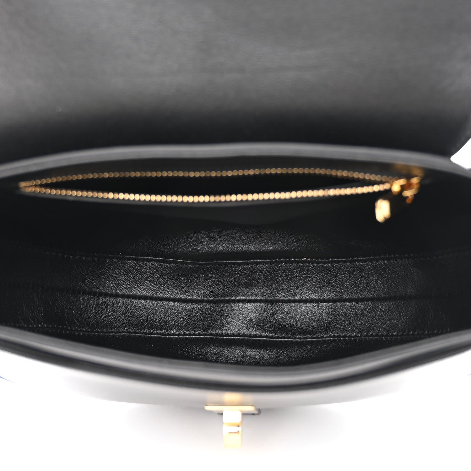 Celine Satinated Calfskin Medium Besace 16 Black 5 of 10