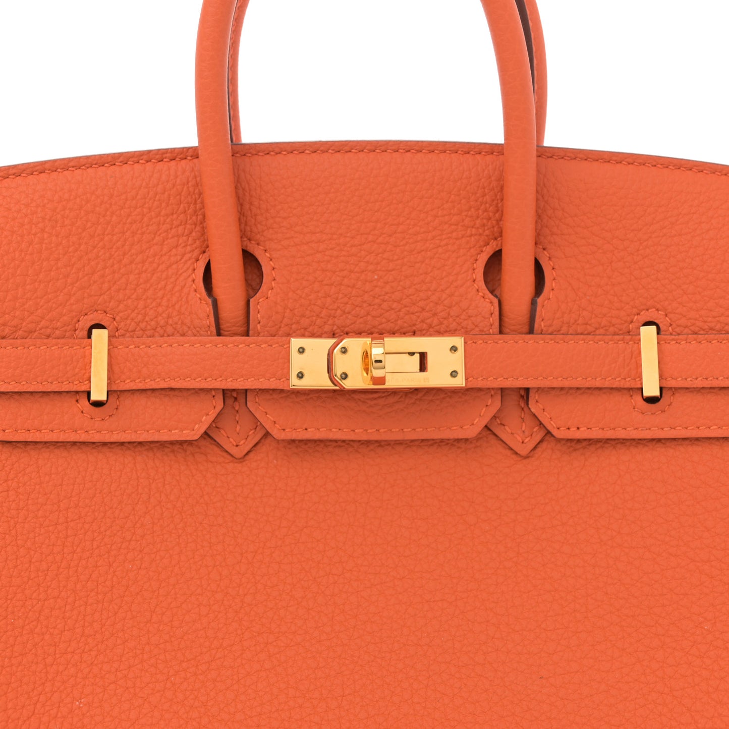 Togo Birkin 25 Orange