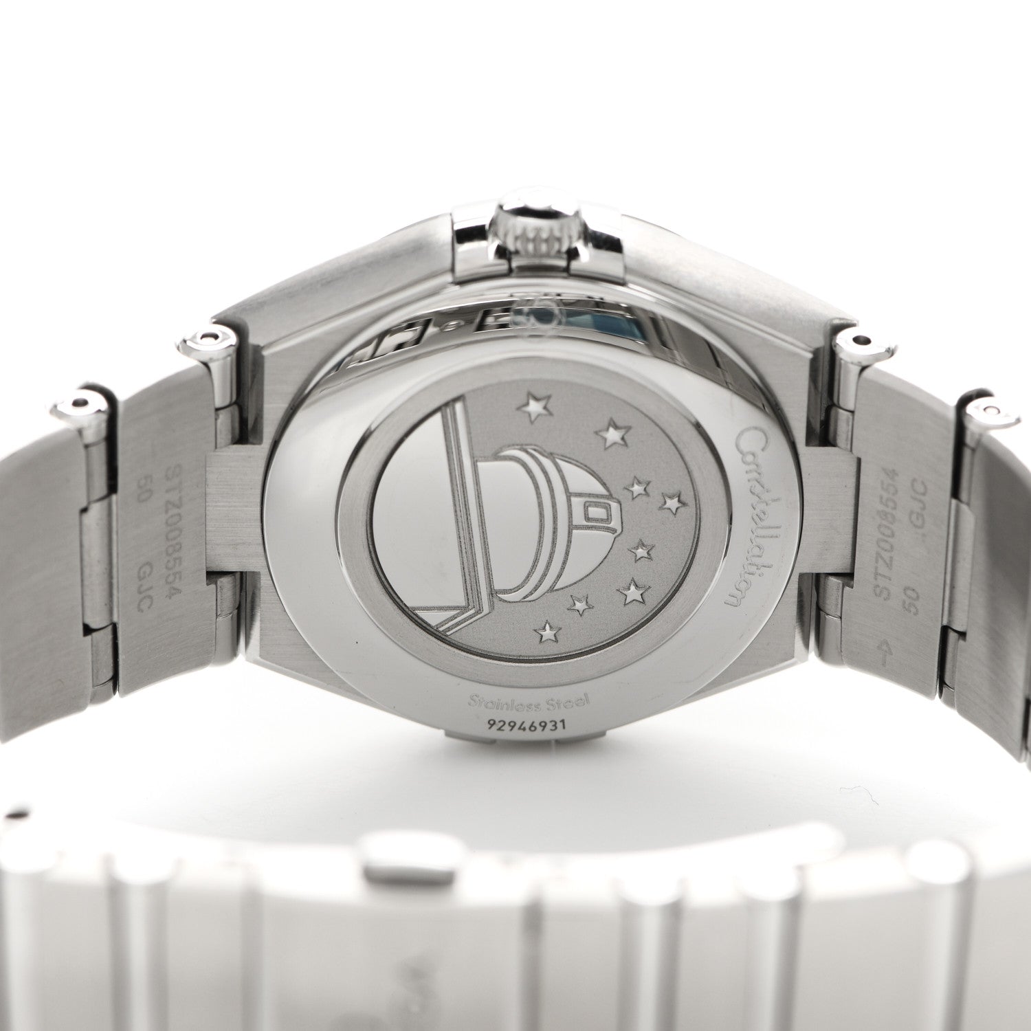 Omega Stainless Steel 25mm Constellation Quartz Watch Grey 131.10.25.60.06.001 4 of 5