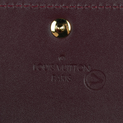 Louis Vuitton Vernis Sarah Wallet Rouge Fauviste 6 of 7