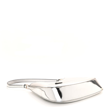 Prada Spazzolato Cleo Shoulder Bag Argento 4 of 11