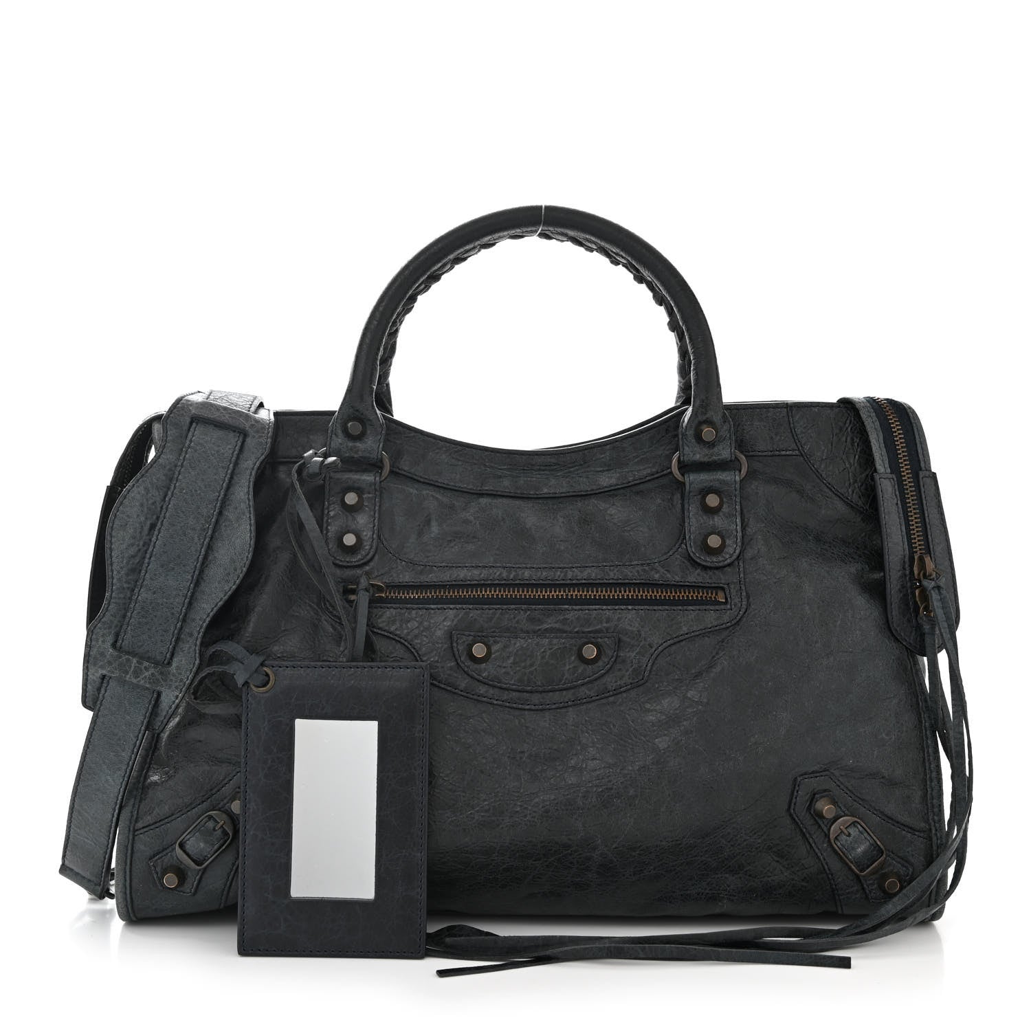 Balenciaga Agneau Classic Hardware City Dark Night 3 of 11