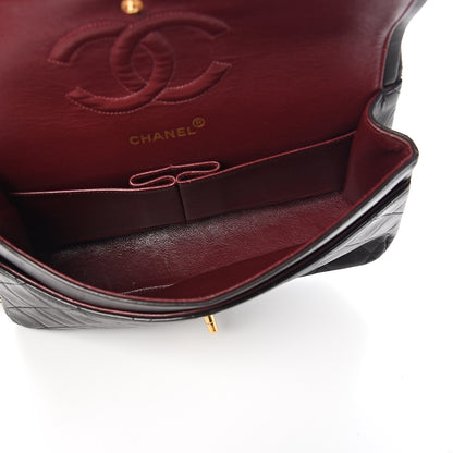 Chanel Lambskin Quilted Medium Double Flap Black 4 of 11