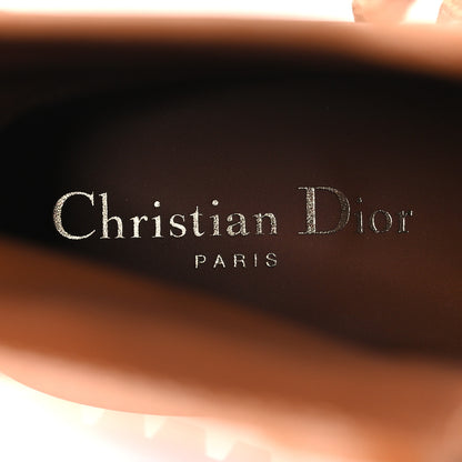Christian Dior Calfskin Dior Quest 35mm Hiking Boots 37.5 Golden Saddle 9 of 12