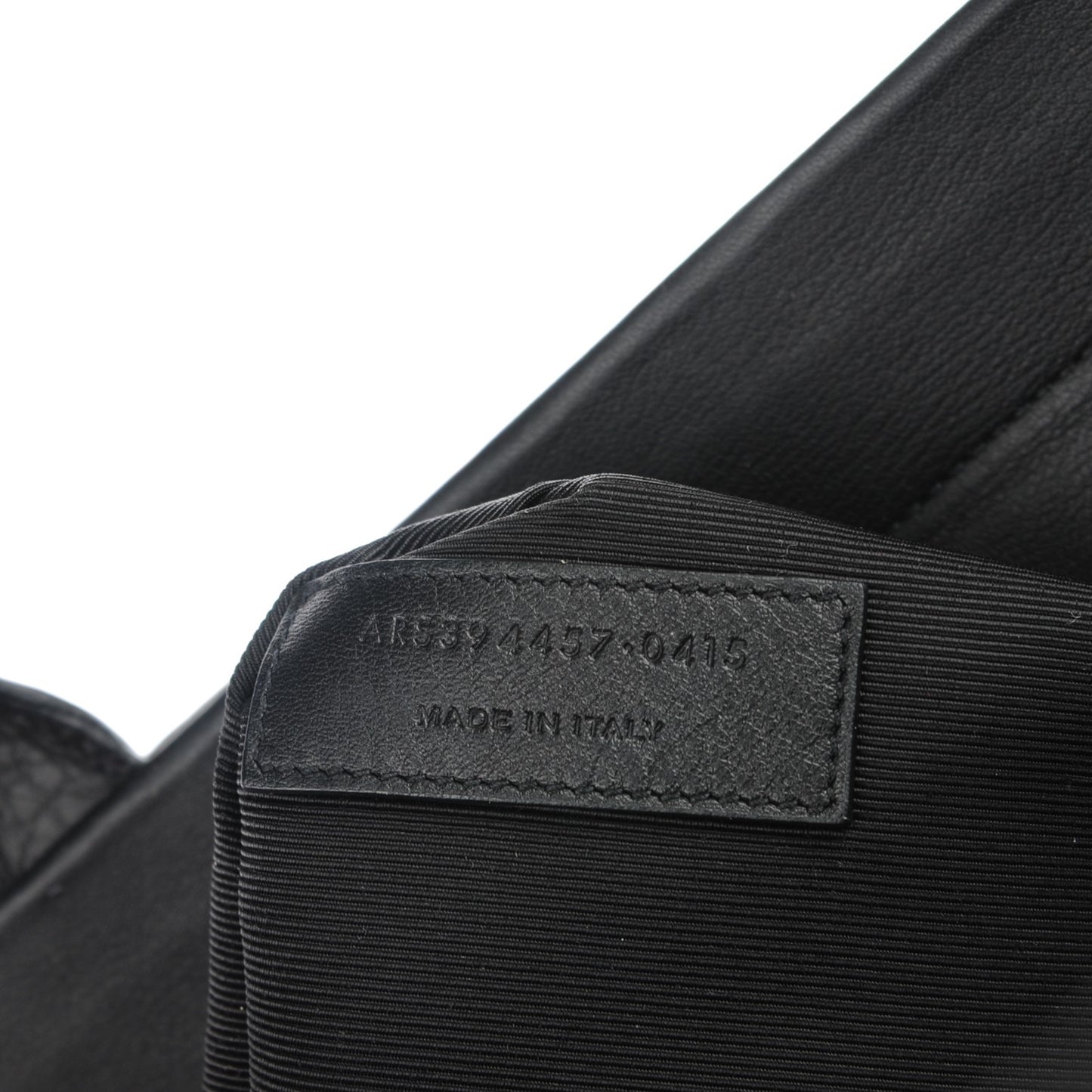 Smooth Calfskin Medium Cabas Rive Gauche Black