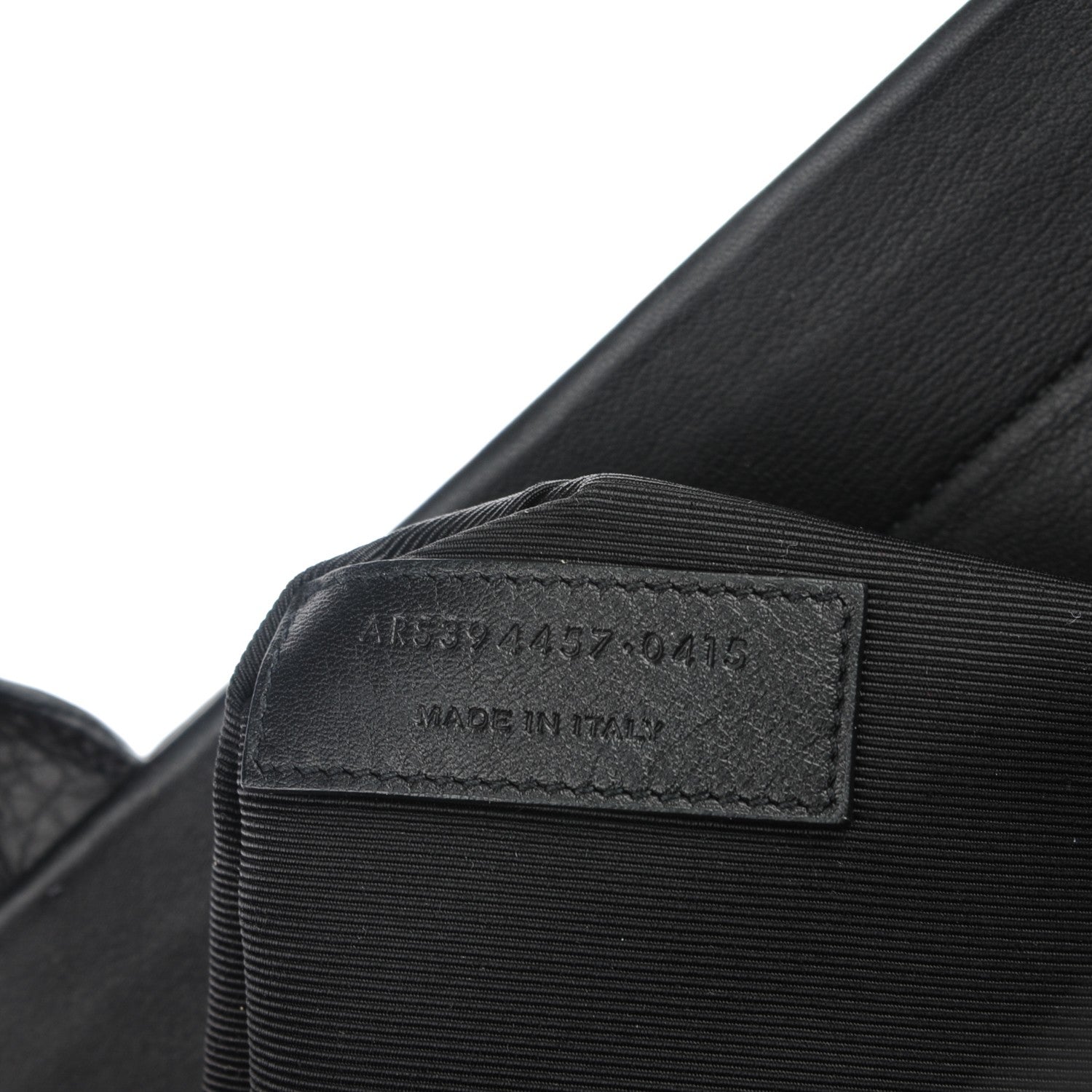 Saint Laurent Smooth Calfskin Medium Cabas Rive Gauche Black 7 of 7