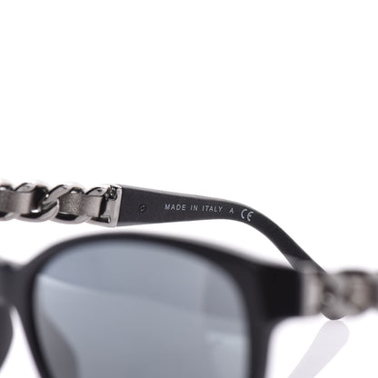 Chanel CC Chain Sunglasses 5215Q Black 5 of 7