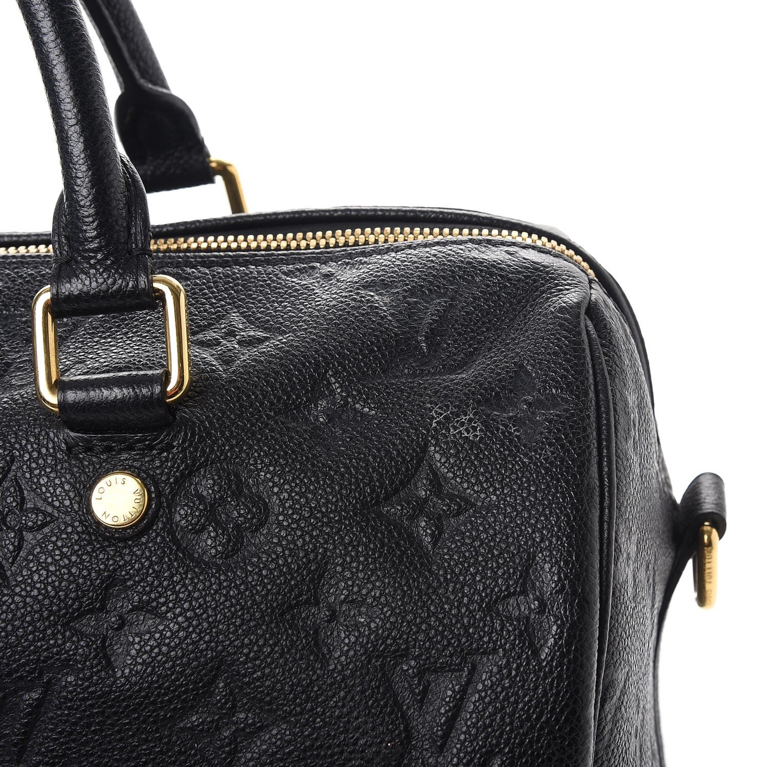 Louis Vuitton Empreinte Speedy Bandouliere 30 Black 9 of 12