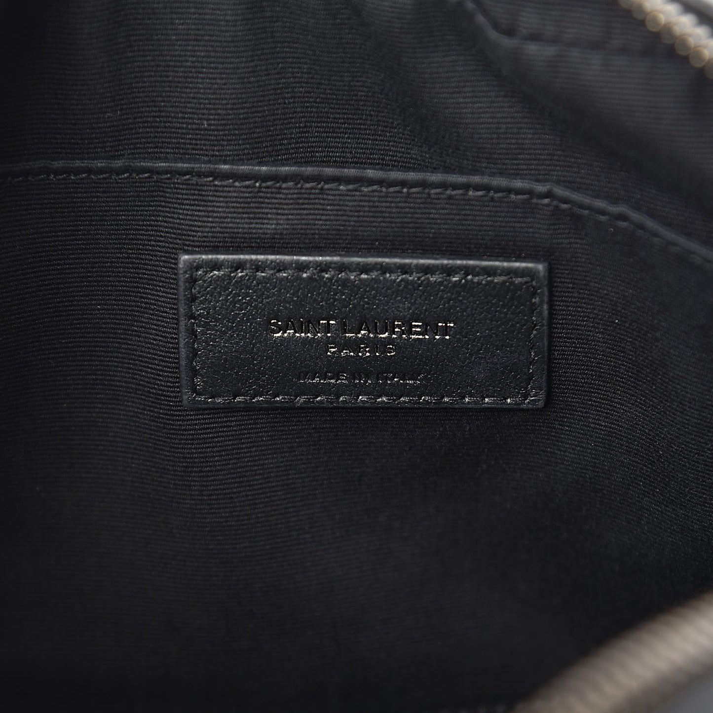 Calfskin Matelasse Monogram Lou Camera Bag Black