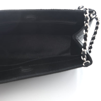 Chanel Satin Evening Bag Black 5 of 9