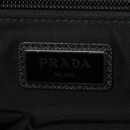 Prada Tessuto Nylon Saffiano Briefcase Black 6 of 8