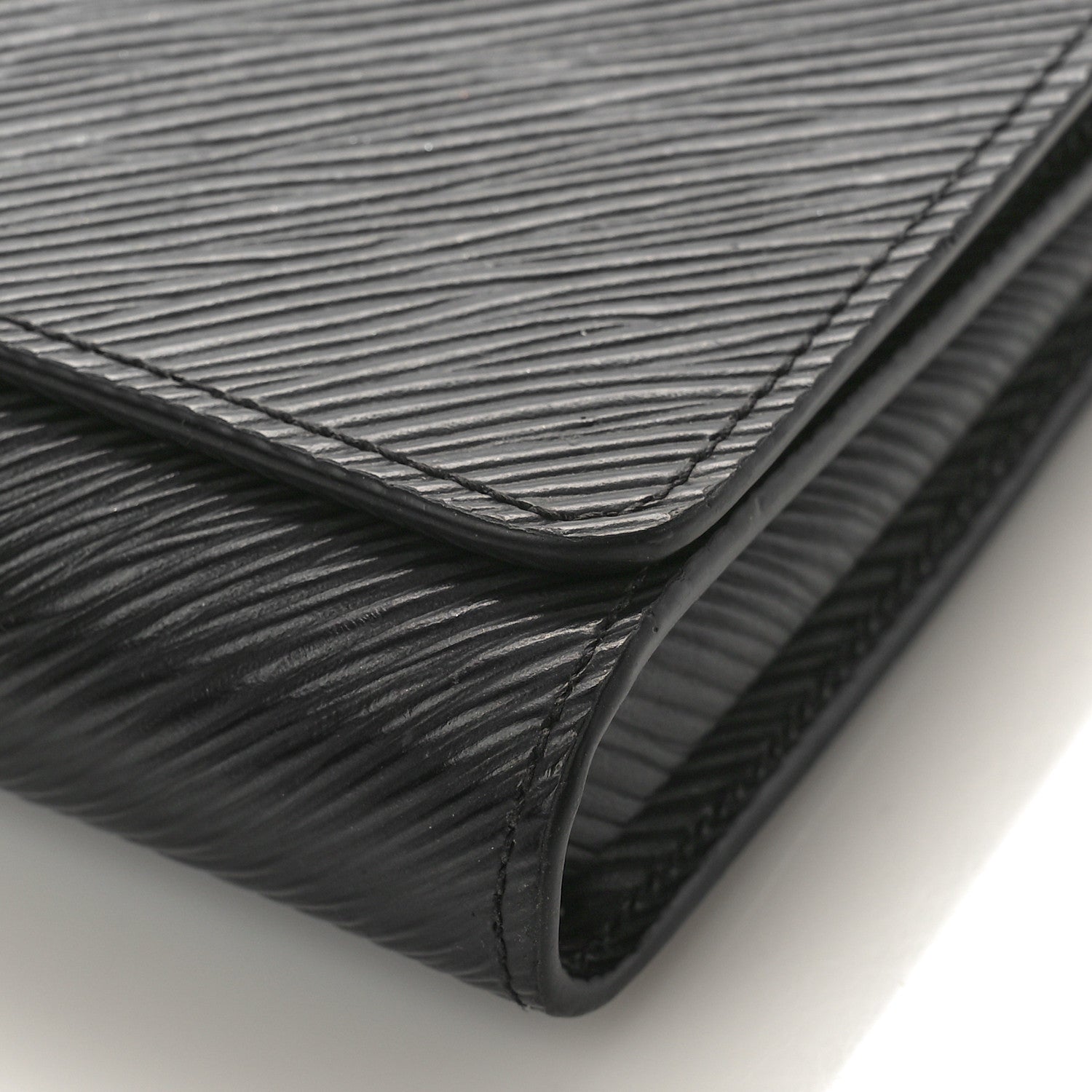 Louis Vuitton Epi Twist Chain Wallet Black 8 of 8