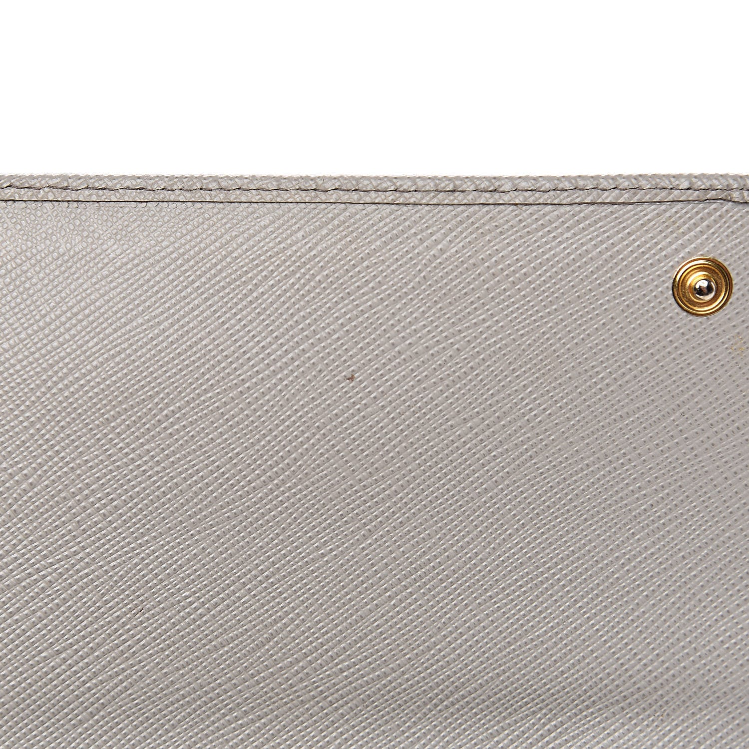 Prada Saffiano Metal Oro Chain Wallet Argilla 13 of 13