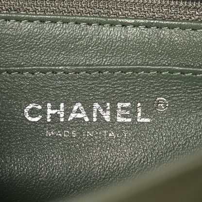 Chanel Lambskin Quilted Mini Rectangular Flap Green 6 of 11