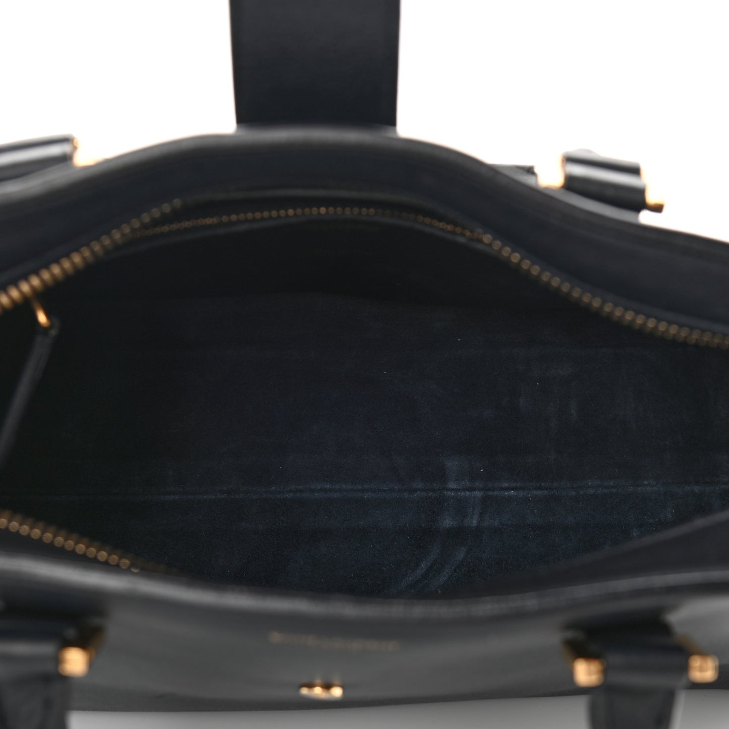 Smooth Calfskin Small Monogram Cabas Black