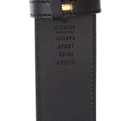 Gucci Calfskin Double G 40mm Belt 85 34 Black 6 of 7