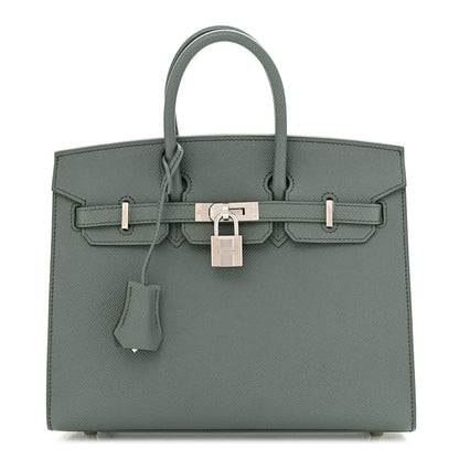 Hermes Epsom Birkin Sellier 25 Vert Amande 1 of 10