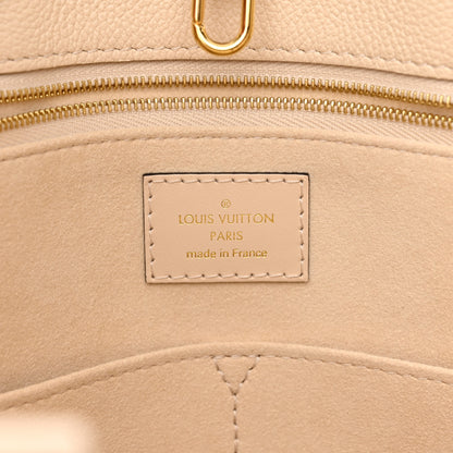 Louis Vuitton Empreinte Monogram Giant Onthego MM Creme 6 of 12
