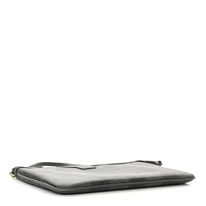 MCM Striped Visetos Liz Shopper Tote Pouch Phantom Grey 4 of 9