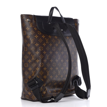 Louis Vuitton Monogram Macassar Palk Backpack 3 of 6