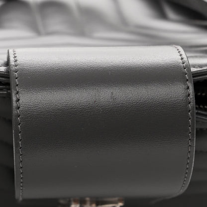 Saint Laurent Calfskin Y Quilted Monogram Large Loulou Shopper Storm 12 of 12